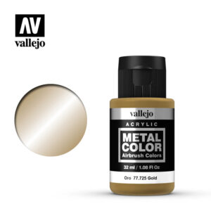 Vallejo 32ml Bottle Gold Metal Color - 77725