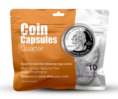 Whitman Coin Quarter Coin Capsule Pack - WHC4541