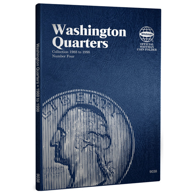 Whitman Coin Coin Folder - Washington Quarters #4, 1988-1998 - WHC9038