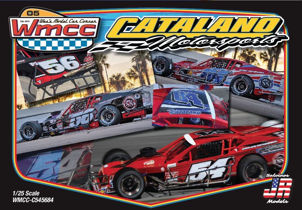 Wes's Model Car Corner 1:25 Catalano Motorsports Modified 3in1 Winner’s Corner Kit