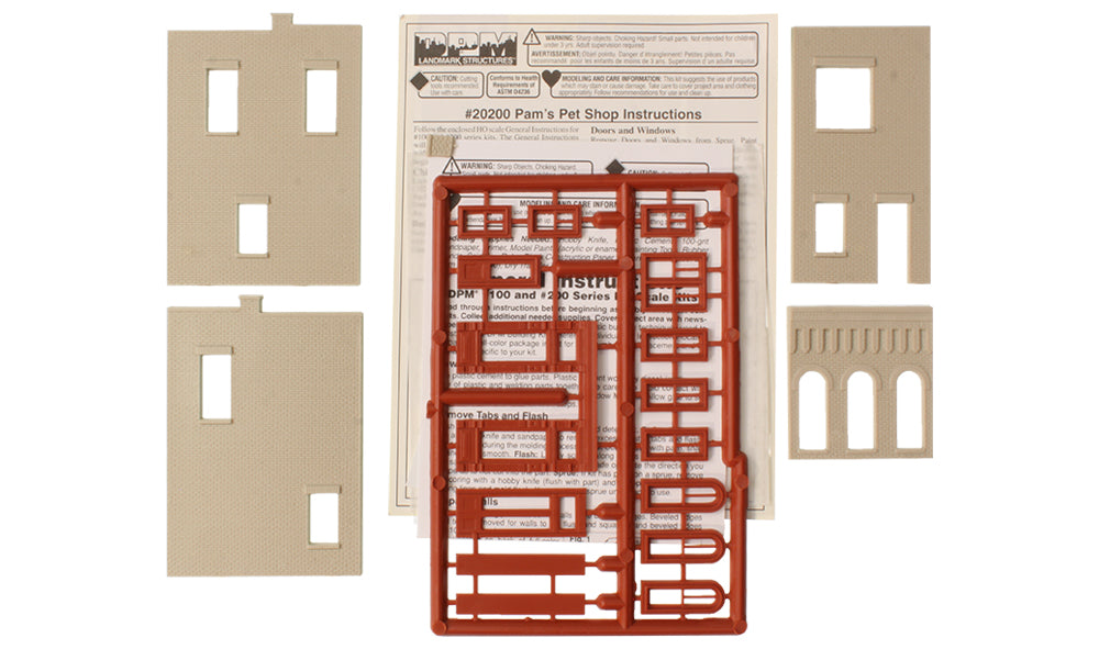 Design Preservation Models  HO KIT DPM Pam's Pet Shop - WOO20200