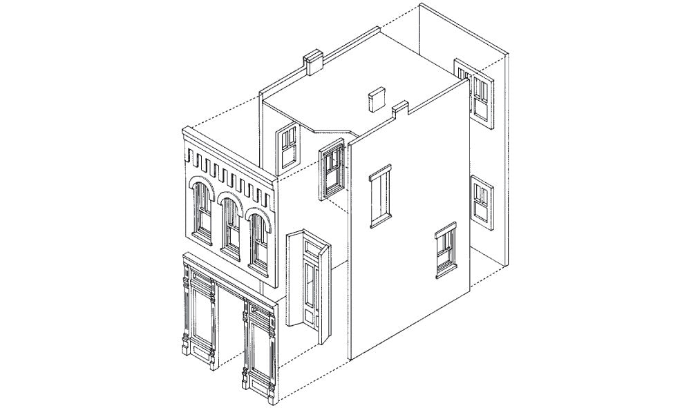 Design Preservation Models  HO KIT DPM Pam's Pet Shop - WOO20200