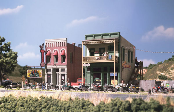Design Preservation Models  HO KIT DPM Gold Popa Weelie's Saloon - WOO40700