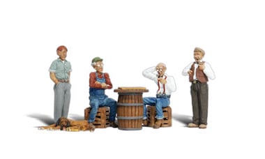 Woodland Scenics Scenic Accents(R) Figures -- Checkers Players pkg(4) - WOOA2727