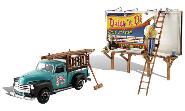 Woodland Scenics HO Sign Slingers - WOOAS5556