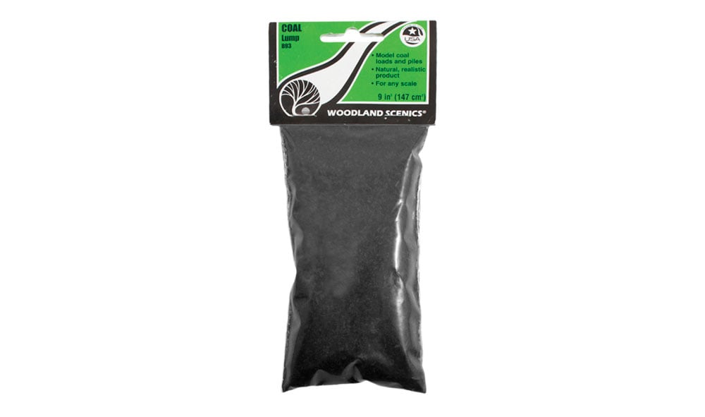 Woodland Scenics Lump Coal, 9 cu. in. - WOOB93