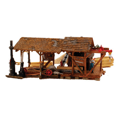 Woodland Scenics HO Built-Up Buzz's Sawmill - WOOBR5044