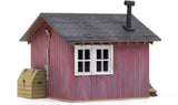 Woodland Scenics O Scale Work Shed - Built-&-Ready(R) Landmark Structures(R) -- Assembled - 3-7/16 x 1-3/4 x 2-1/2" 8.7 x 4.4 x 6.4cm - WOOBR5857