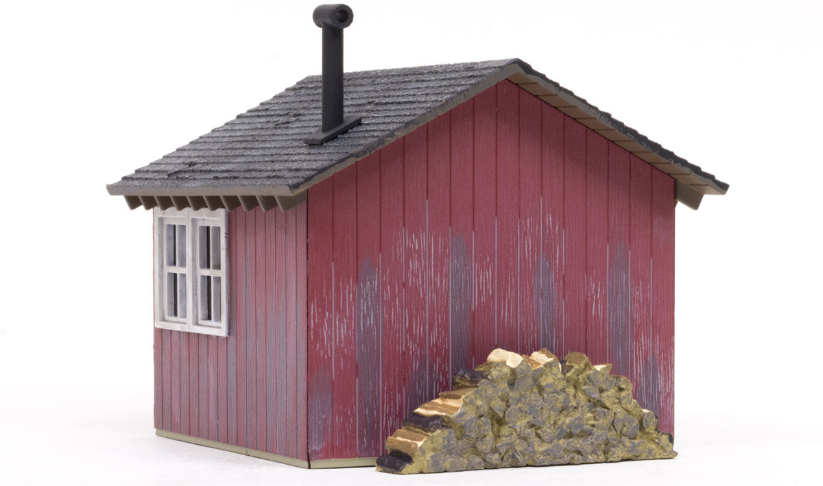 Woodland Scenics O Scale Work Shed - Built-&-Ready(R) Landmark Structures(R) -- Assembled - 3-7/16 x 1-3/4 x 2-1/2" 8.7 x 4.4 x 6.4cm - WOOBR5857