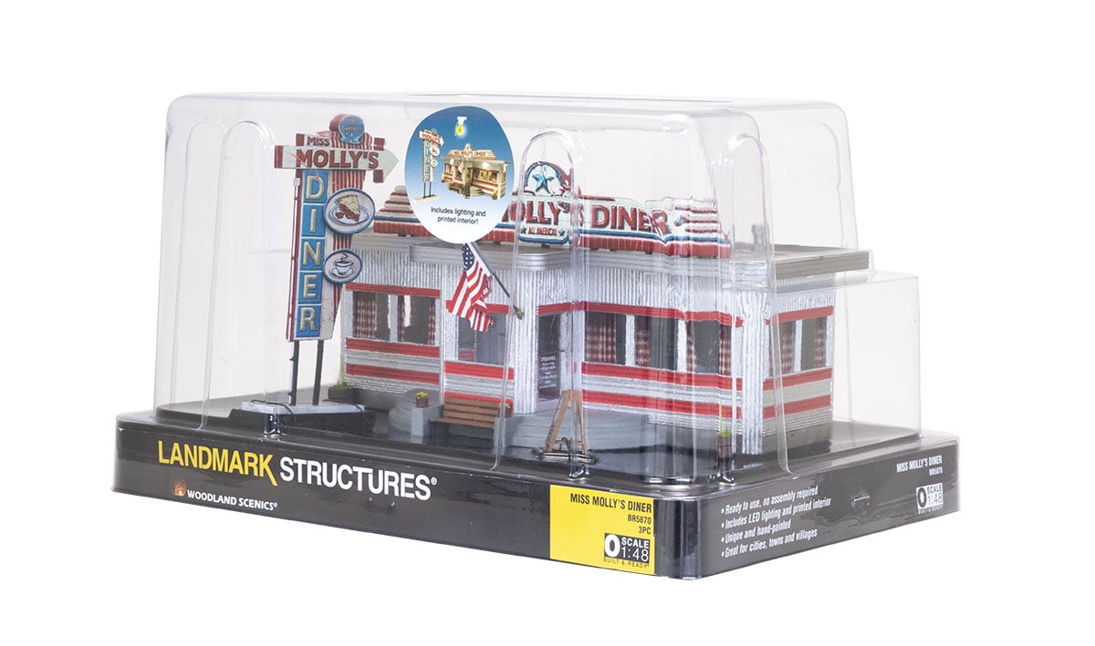 Woodland Scenics O Miss Molly's Diner - WOOBR5870