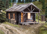 Woodland Scenics O-Scale Built-&-Ready(R) Landmark Structures - Assembled -- Cozy Cabin