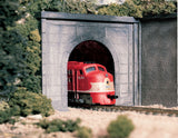 Woodland Scenics N Single Tunnel Portal, Concrete (2) - WOOC1152