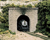 Woodland Scenics N Single Tunnel Portal, Cut Stone (2) - WOOC1153