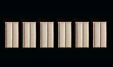 Woodland Scenics N Retaining Wall, Timber (6) - WOOC1160