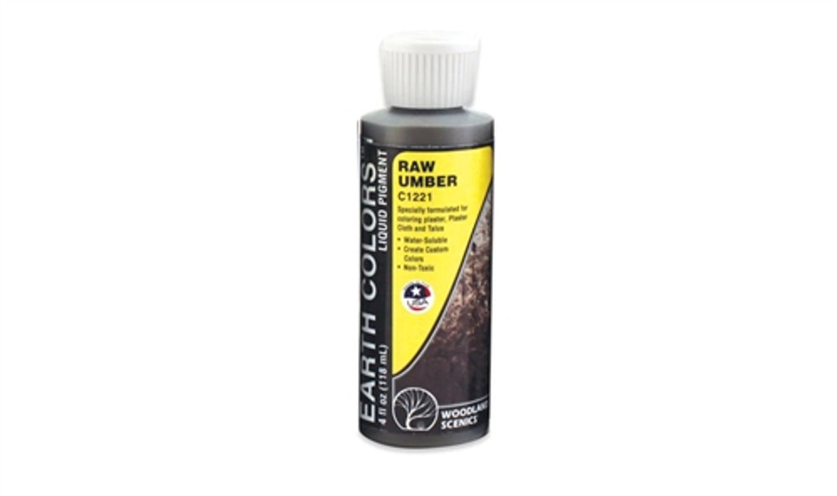 Woodland Scenics Earth Color, Raw Umber/4oz - WOOC1221
