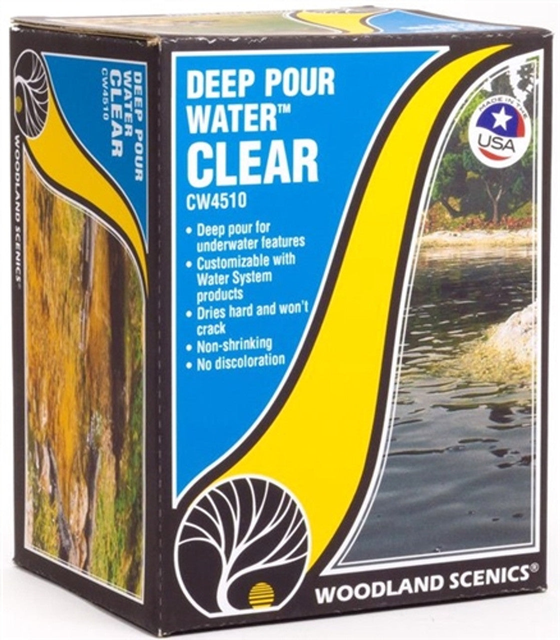 Woodland Scenics Deep Pour Water, Clear - WOOCW4510