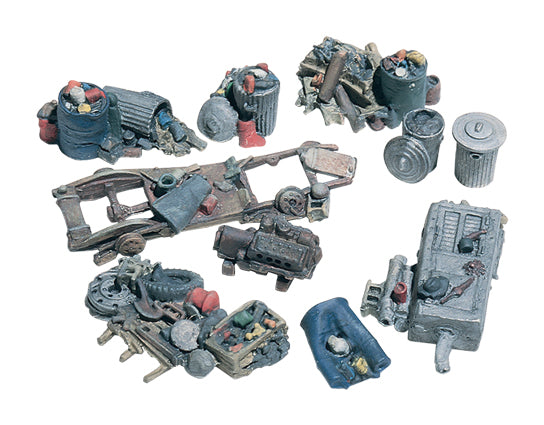 Woodland Scenics HO Assorted Junk Piles - WOOD205