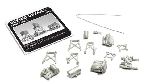 Woodland Scenics HO Fuel Stands (3) - WOOD212