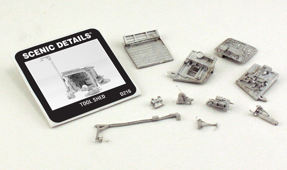 Woodland Scenics HO Tool Shed - WOOD216