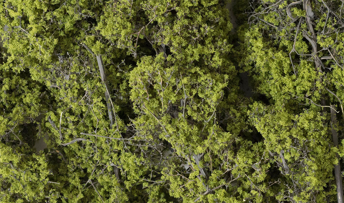 Woodland Scenics Fine Leaf Foliage(TM) - 75 Cu. In. 1.2 Cu. m. -- Light Green - WOOF1132