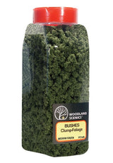 Woodland Scenics Bushes Shaker, Medium Green/50 cu. in. - WOOFC1646