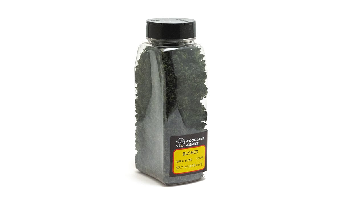 Woodland Scenics Bushes Shaker, Forest Blend/50 cu. in. - WOOFC1649