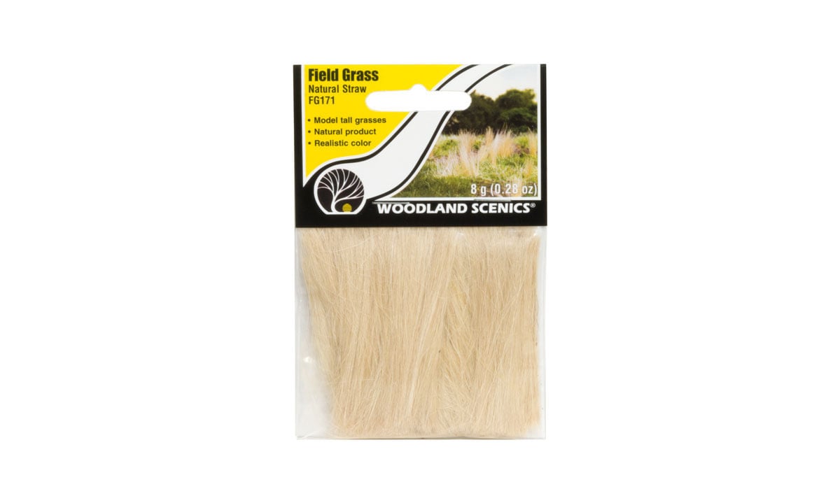 Woodland Scenics Field Grass, Natural Straw/8g - WOOFG171