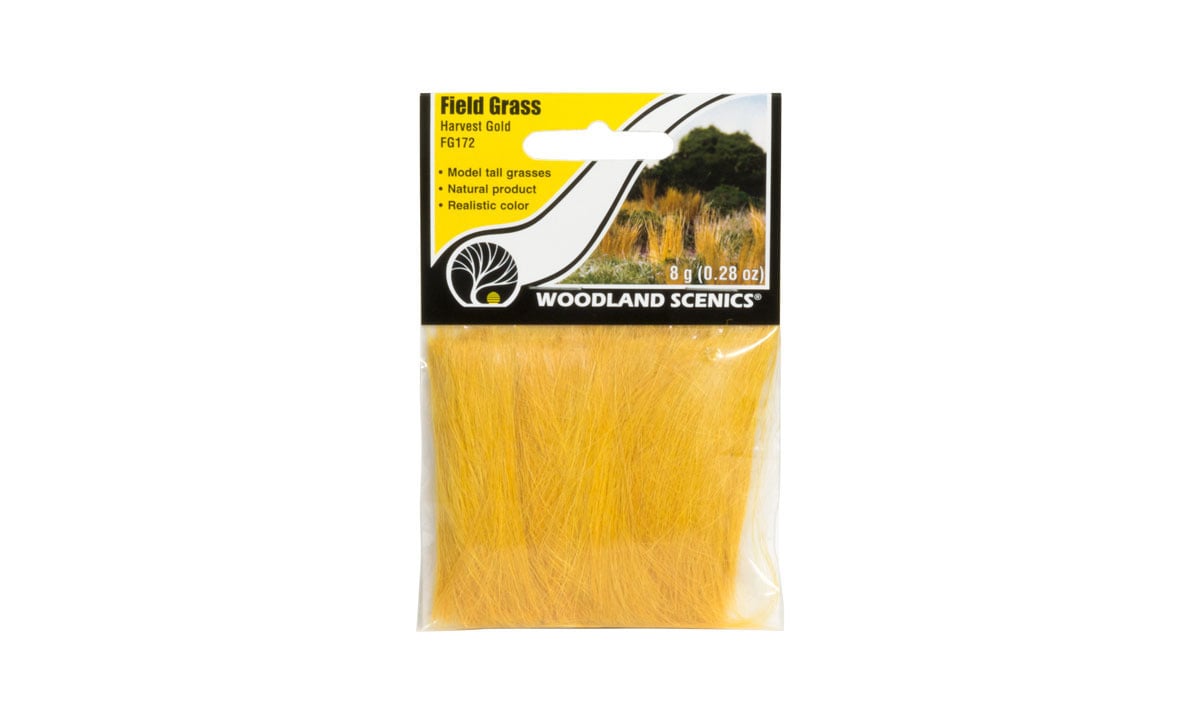 Woodland Scenics Field Grass, Harvest Gold/8g - WOOFG172