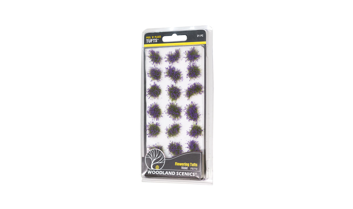 Woodland Scenics Violet Flowering Tufts - WOOFS772