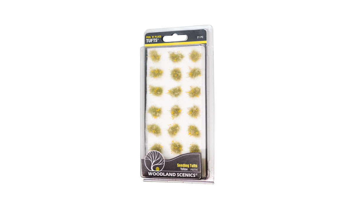 Woodland Scenics Yellow Seeding Tufts - WOOFS774