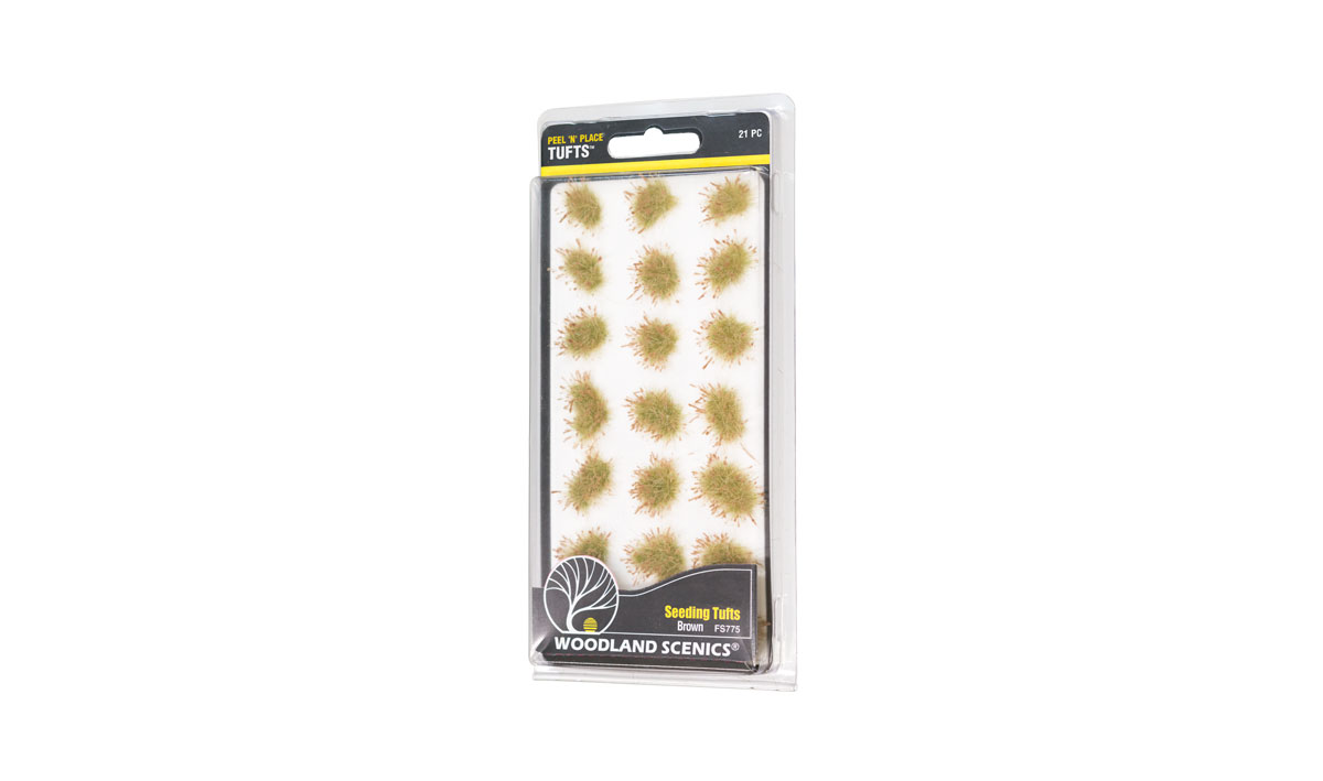 Woodland Scenics Brown Seeding Tufts - WOOFS775