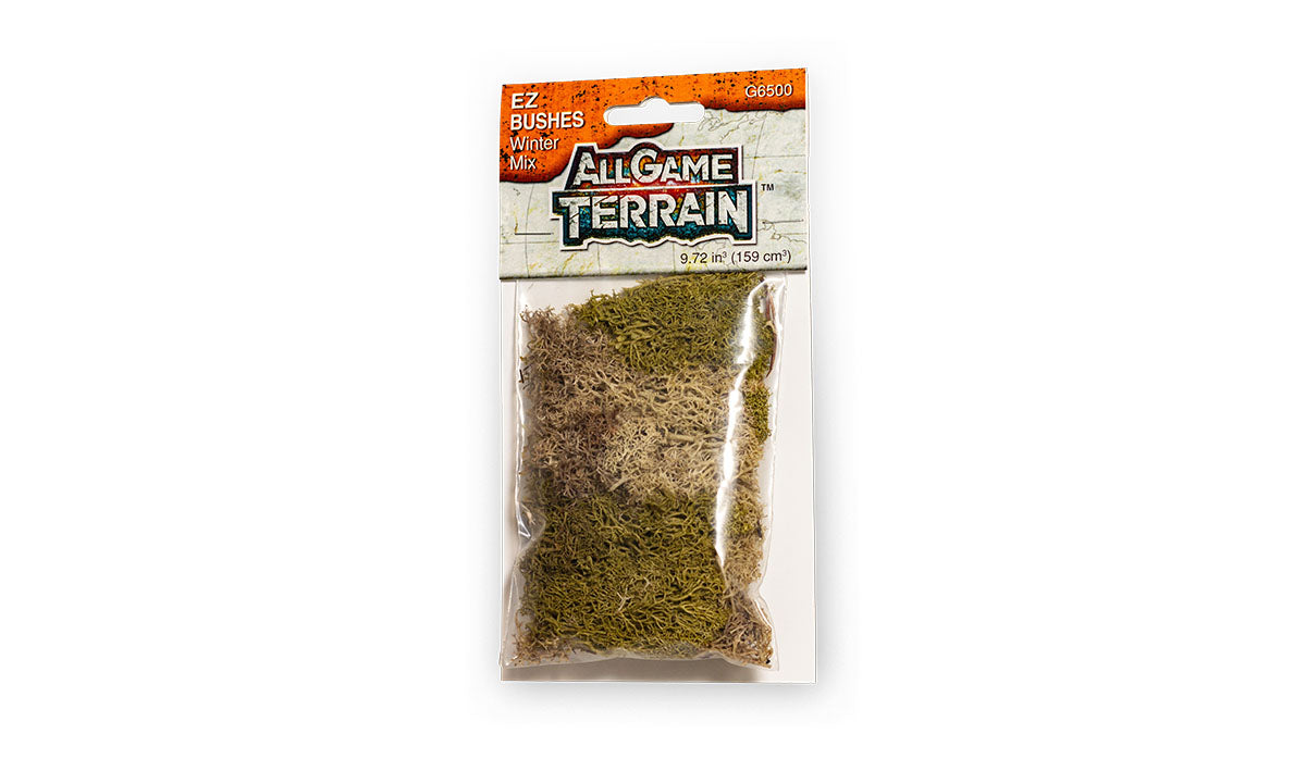Woodland Scenics Winter Mix EZ Bushes - WOOG6500