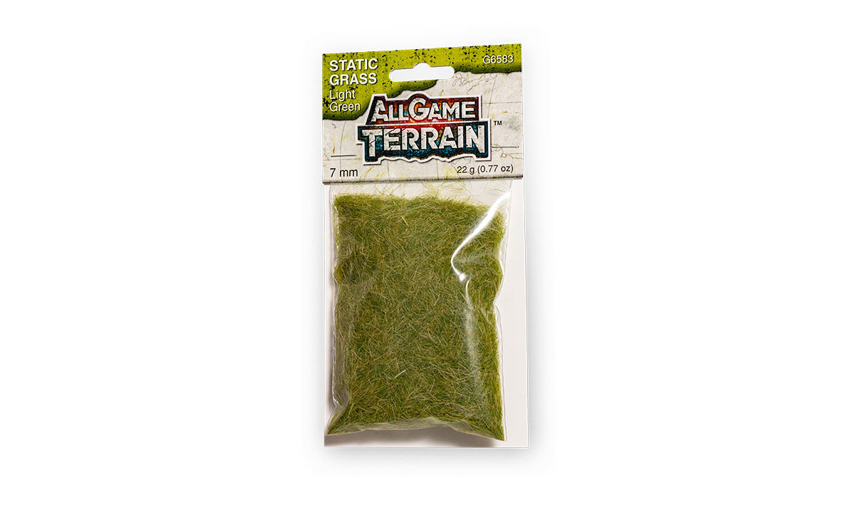 Woodland Scenics 7 mm Light Green Static Grass - WOOG6583