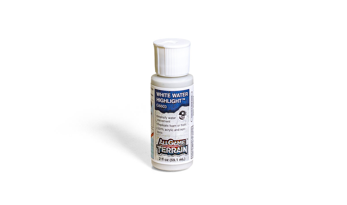 Woodland Scenics All Game Terrain - White Water Highlight - WOOG6603
