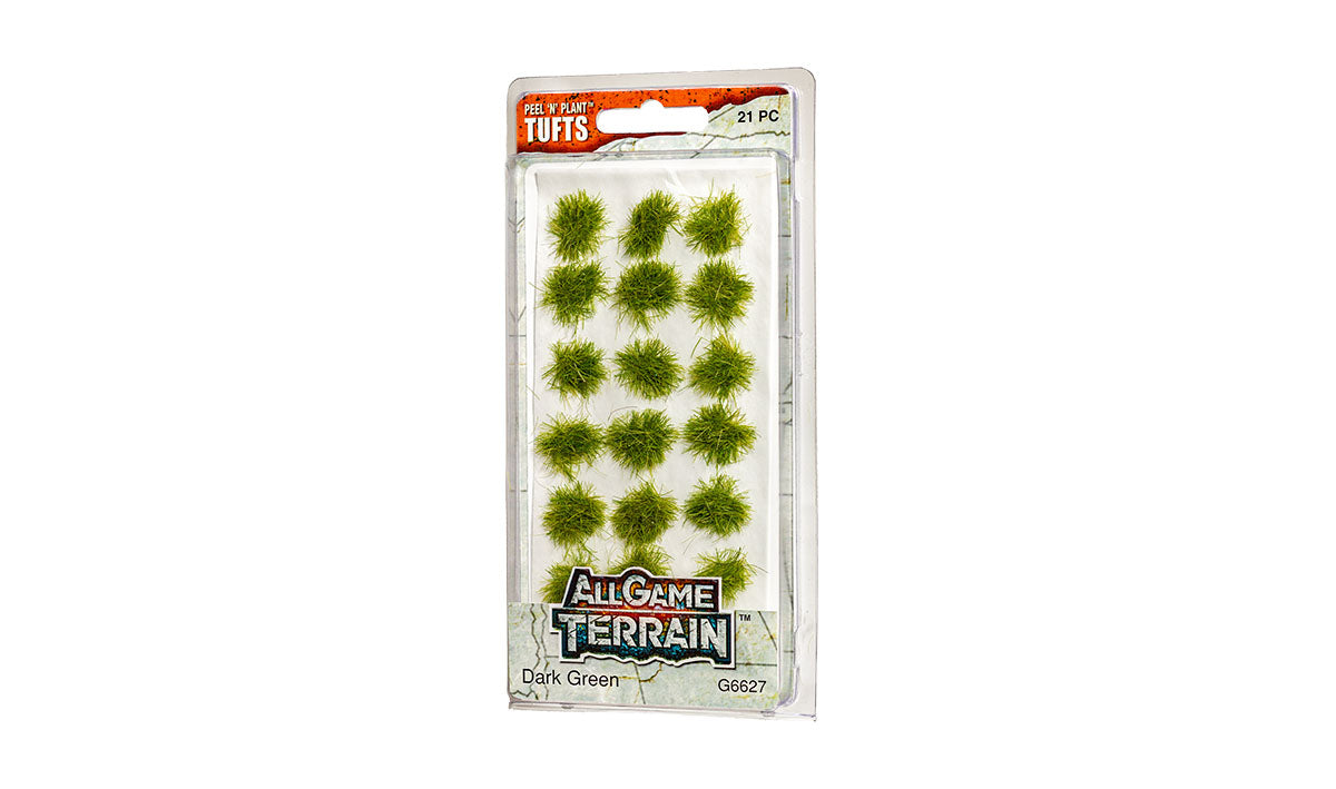 Woodland Scenics Dark Green Tufts - WOOG6627
