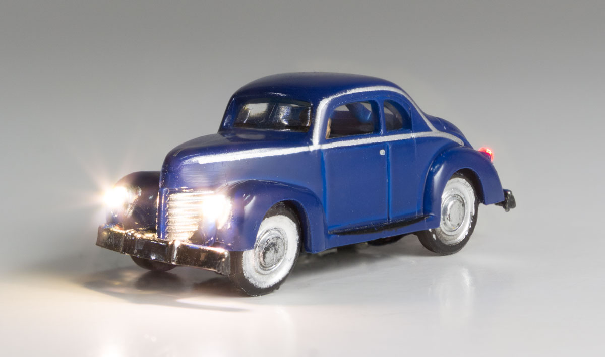 Woodland Scenics N Just Plug Blue Coupe - WOOJP5618