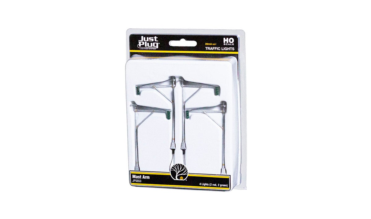 Woodland Scenics HO Mast Arm Traffic Lights - WOOJP5653