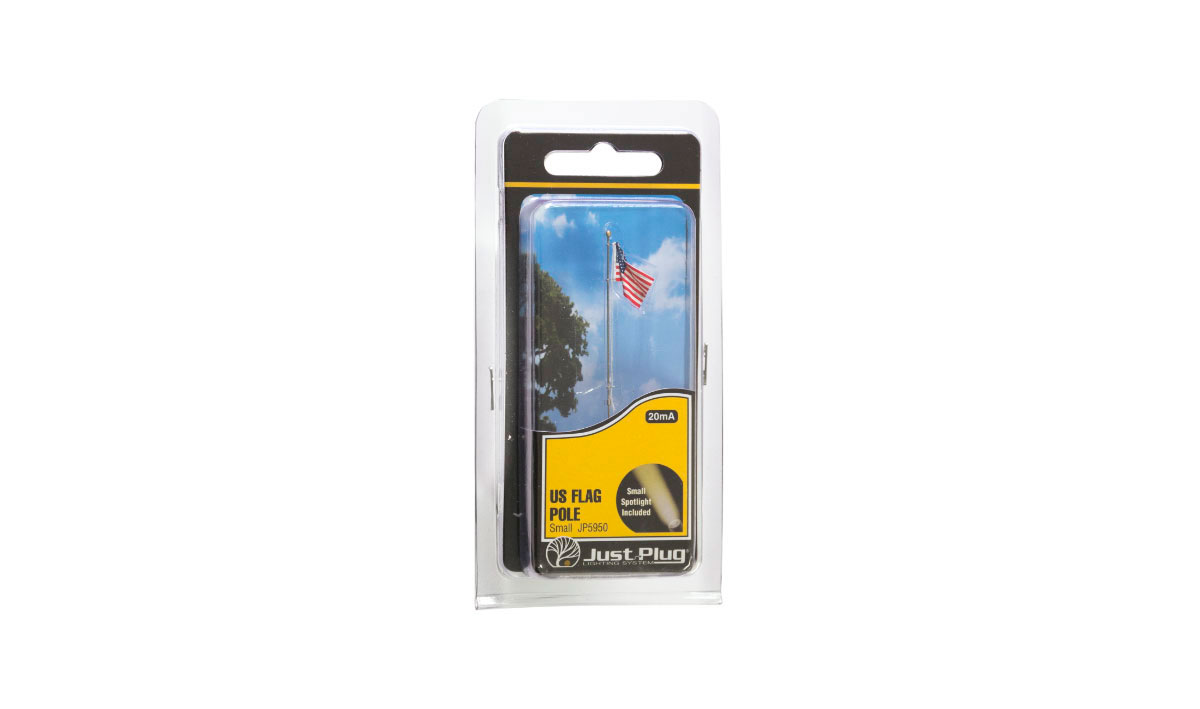Woodland Scenics Small US Flag Pole - WOOJP5950