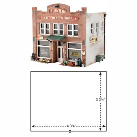 HO KIT Planters Feed & Seed Supply
