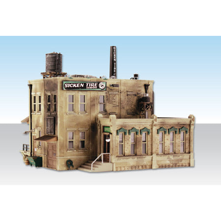 Woodland Scenics HO KIT Sicken Tire Company - WOOPF5184