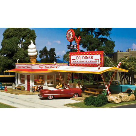 Woodland Scenics HO KIT D's Diner - WOOPF5188