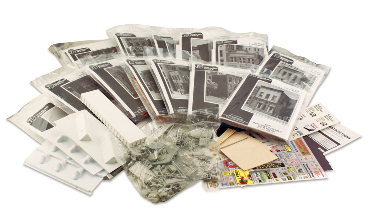 Woodland Scenics HO KIT River Pass Building Set - WOOS1487