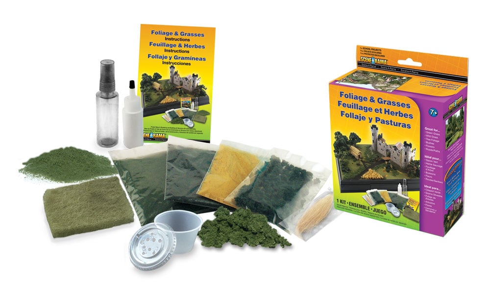 Woodland Scenics Scene-A-Rama Bushes, Foliage & Grasses Kit - WOOSP4120