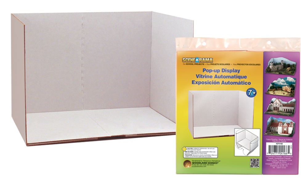 Woodland Scenics Scene-A-Rama Scenery Pop-Up Display Box - WOOSP4168