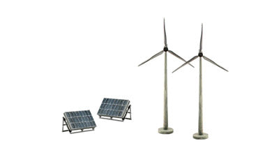Woodland Scenics Scene-A-Rama Scene Setters Alternate Energy - WOOSP4448