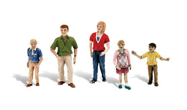Woodland Scenics Scene-A-Rama Scene Setters Family - WOOSP4452