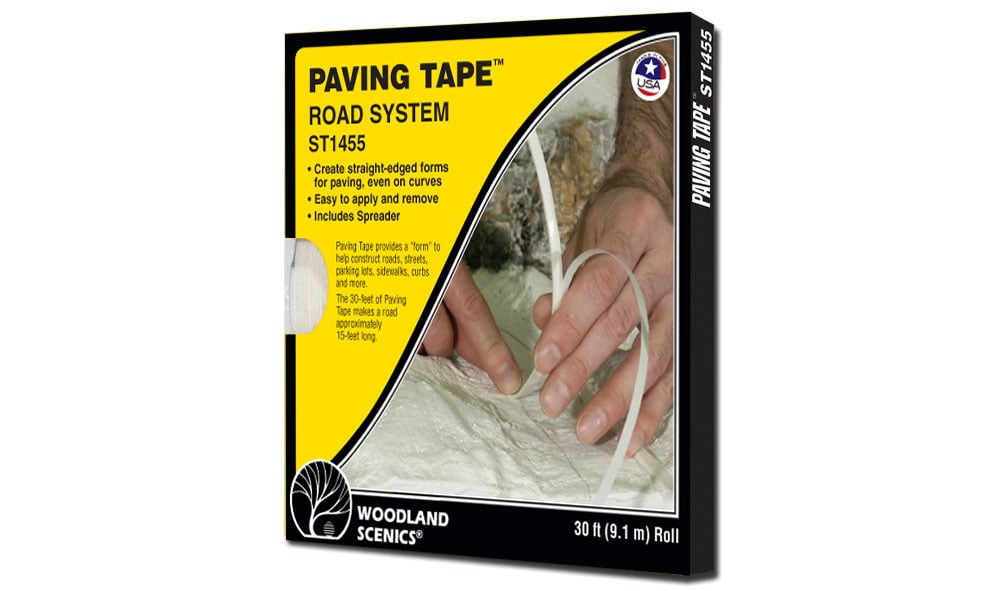 Woodland Scenics Paving Tape, 1/4" x 30' - WOOST1455