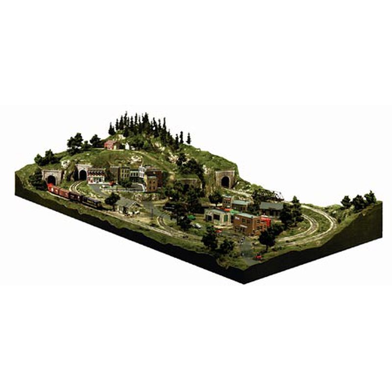 Woodland Scenics HO Grand Valley Layout Kit - WOOST1483