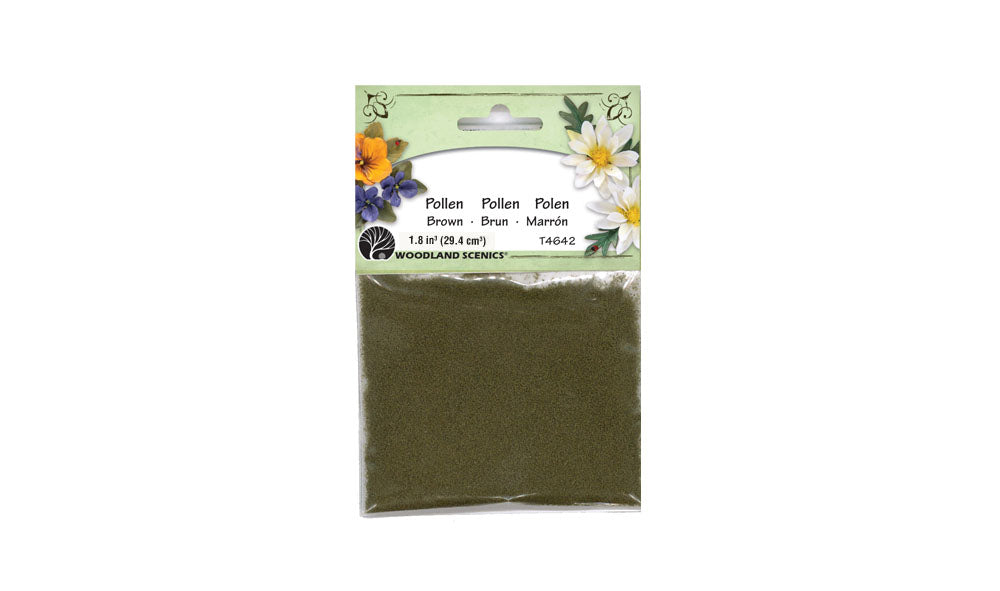 Woodland Scenics Pollen, Brown/1.8 cu. in. - WOOT4642