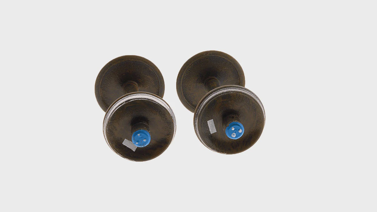 Class One Model Works HO 33" WHEELSETS WITH BLUE BRENCO BEARINGS 30CT